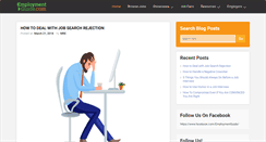 Desktop Screenshot of blog.employmentguide.com