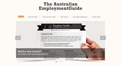 Desktop Screenshot of employmentguide.com.au