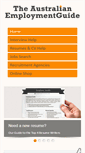 Mobile Screenshot of employmentguide.com.au